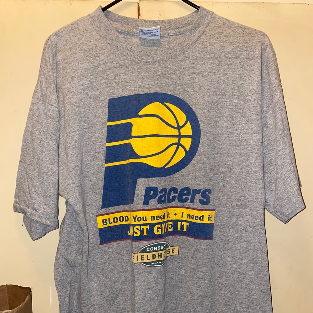 Indiana Pacers Tshirt Size: Xl Used Indiana fever firebirds Indiana fever